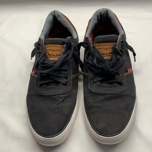 Levi’s Tennis Lace Up Sneakers Shoes Mens Size 12 Charcoal Colour